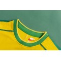 Brazil R.CARLOS #6 Retro Jersey Home World Cup 1998