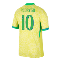 [Super Replica] RODRYGO #10 Brazil Home Jersey Copa America 2024