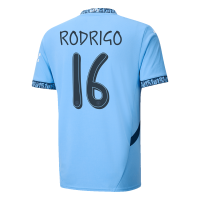 [Super Replica] RODRIGO #16 Manchester City Home Jersey 2024/25 - UCL Font