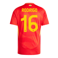 [Supre Replica] RODRIGO #16 Spain Home Jersey Euro 2024